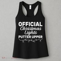 Official Christmas Light Putter Upper Women's Tank Top thumb 3