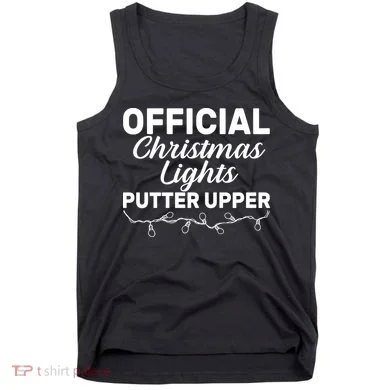Official Christmas Light Putter Upper Tank Top