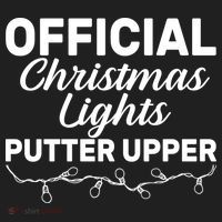 Official Christmas Light Putter Upper Golf Towel thumb 3