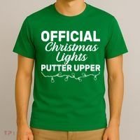 Official Christmas Light Putter Upper T-Shirt thumb 3