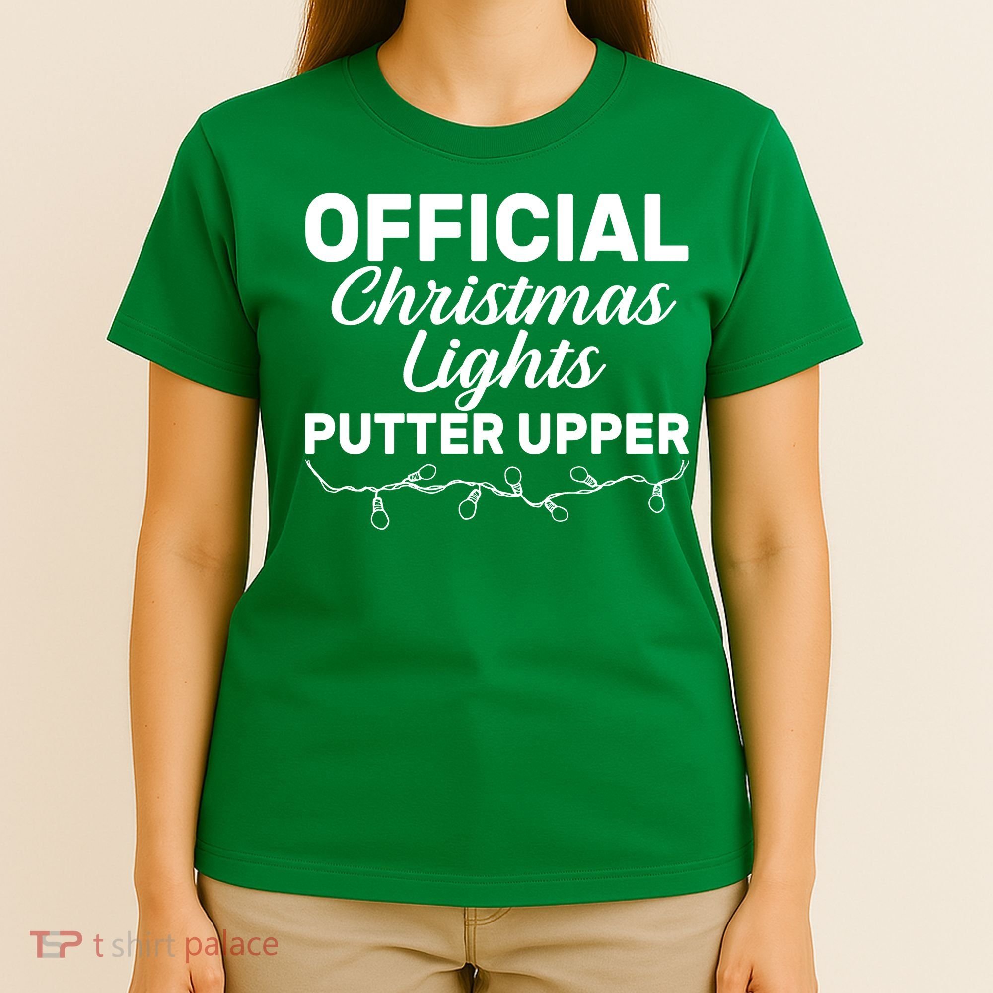 Official Christmas Light Putter Upper T-Shirt