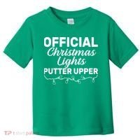 Official Christmas Light Putter Upper Toddler T-Shirt thumb 0