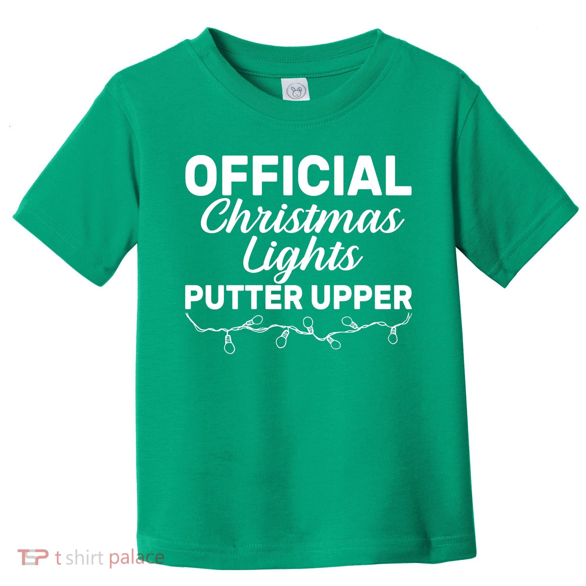 Official Christmas Light Putter Upper Toddler T-Shirt