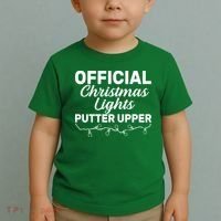 Official Christmas Light Putter Upper Toddler T-Shirt thumb 2