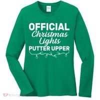 Official Christmas Light Putter Upper Women's Long Sleeve Shirt thumb 0
