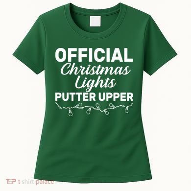 Official Christmas Light Putter Upper Women's T-Shirt