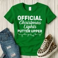 Official Christmas Light Putter Upper Women's T-Shirt thumb 3