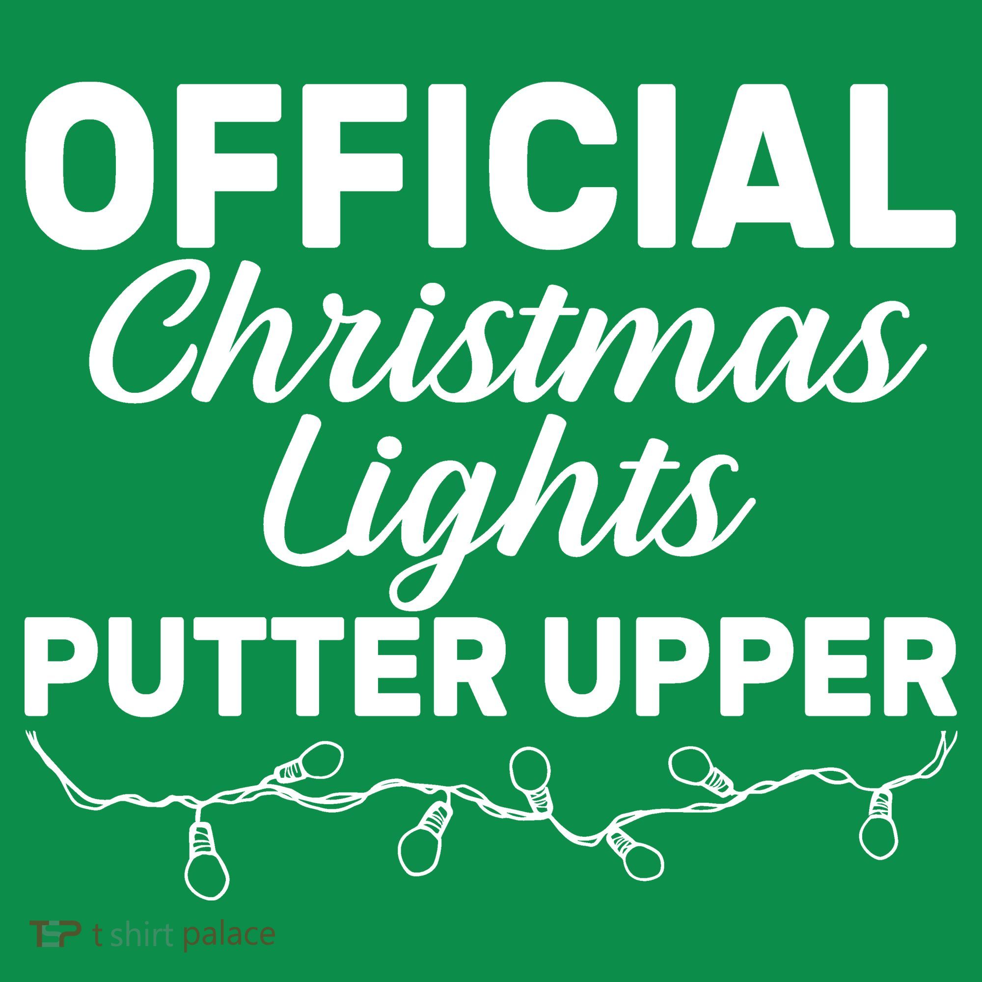 Official Christmas Light Putter Upper Kids Sweatshirt