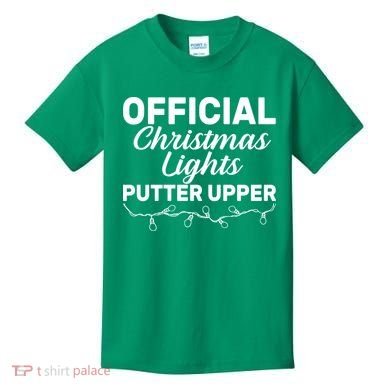 Official Christmas Light Putter Upper Kids T-Shirt