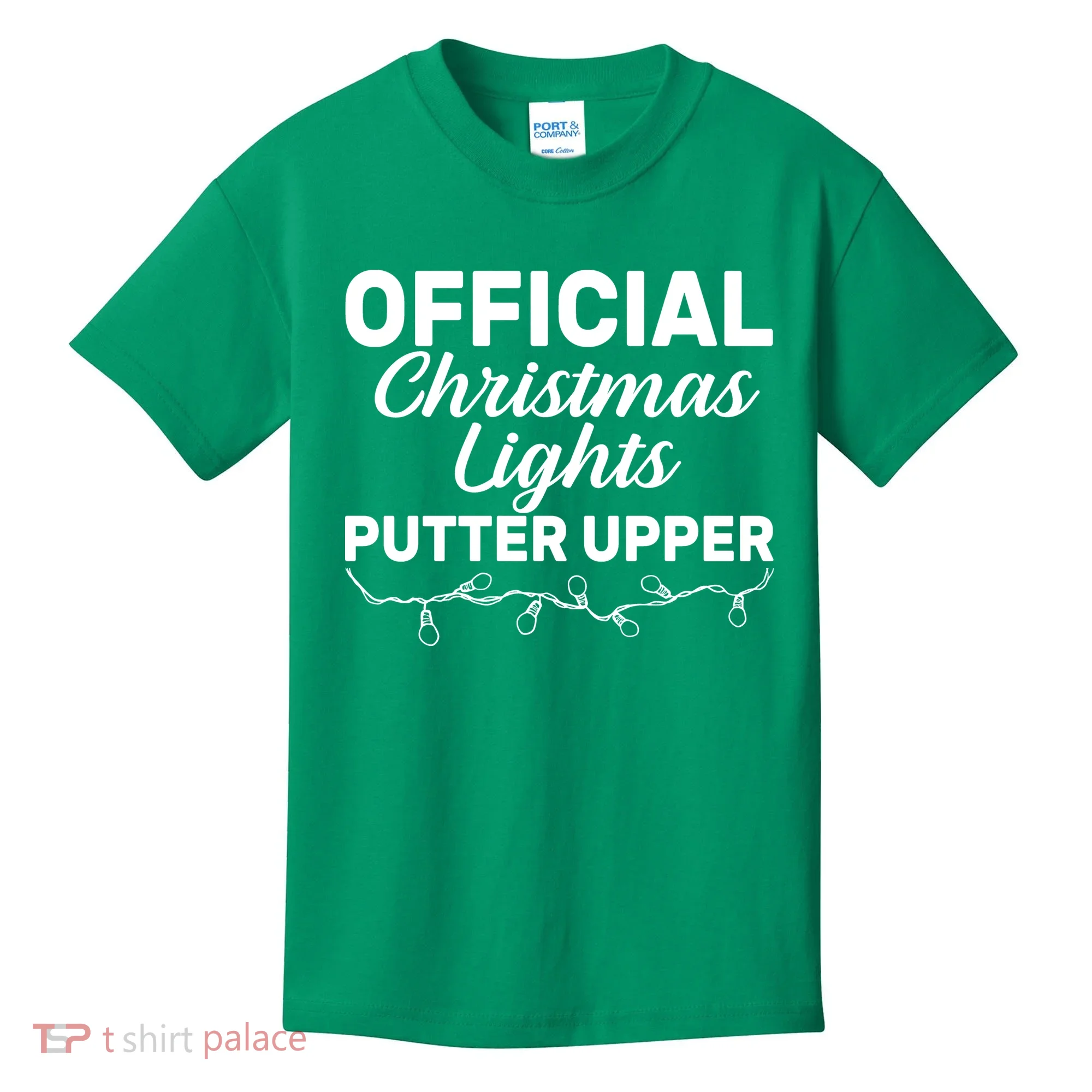 Official Christmas Light Putter Upper Kids T-Shirt
