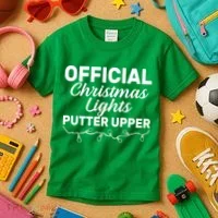 Official Christmas Light Putter Upper Kids T-Shirt thumb 3