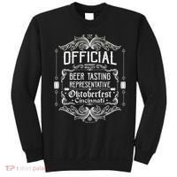 Official Cincinnati Oktoberfest Beer Tasting Representative Sweatshirt thumb 0