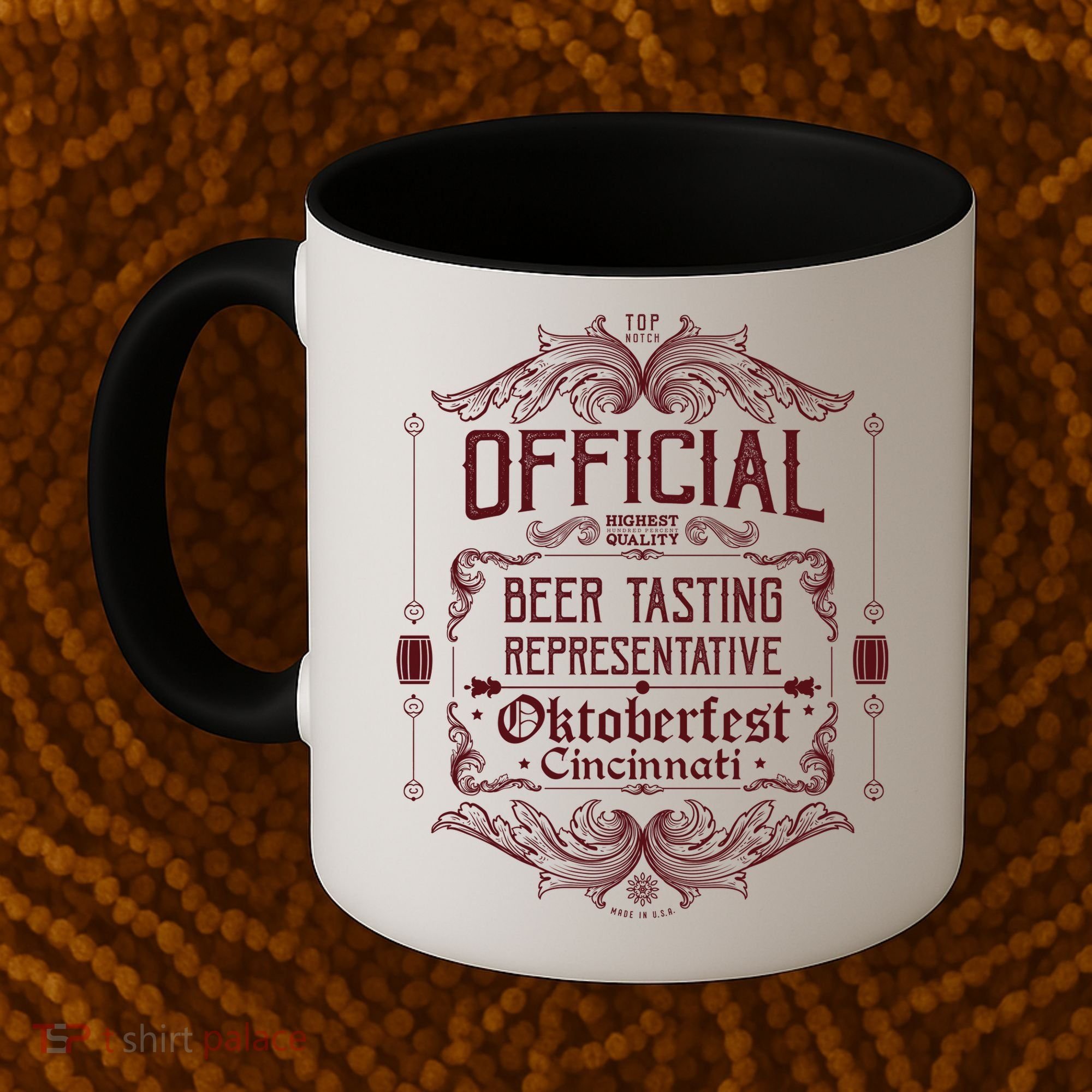Official Cincinnati Oktoberfest Beer Tasting Representative Coffee Mug