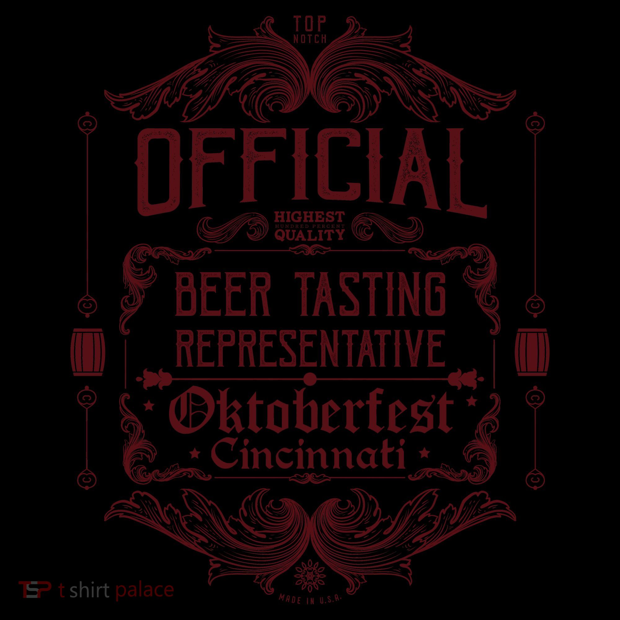 Official Cincinnati Oktoberfest Beer Tasting Representative Coffee Mug