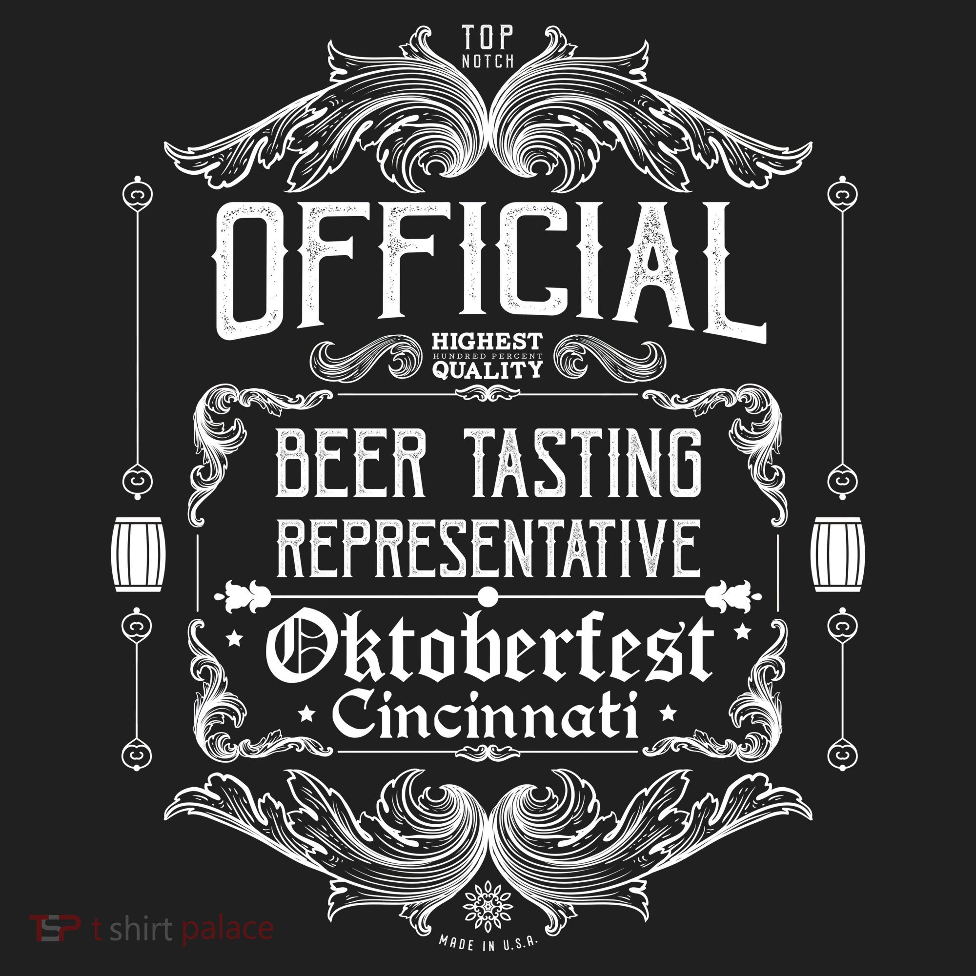 Official Cincinnati Oktoberfest Beer Tasting Representative Hat