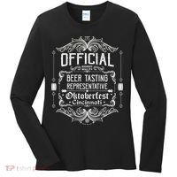 Official Cincinnati Oktoberfest Beer Tasting Representative Women's Long Sleeve Shirt thumb 0