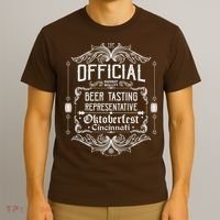 Official Cincinnati Oktoberfest Beer Tasting Representative T-Shirt thumb 3
