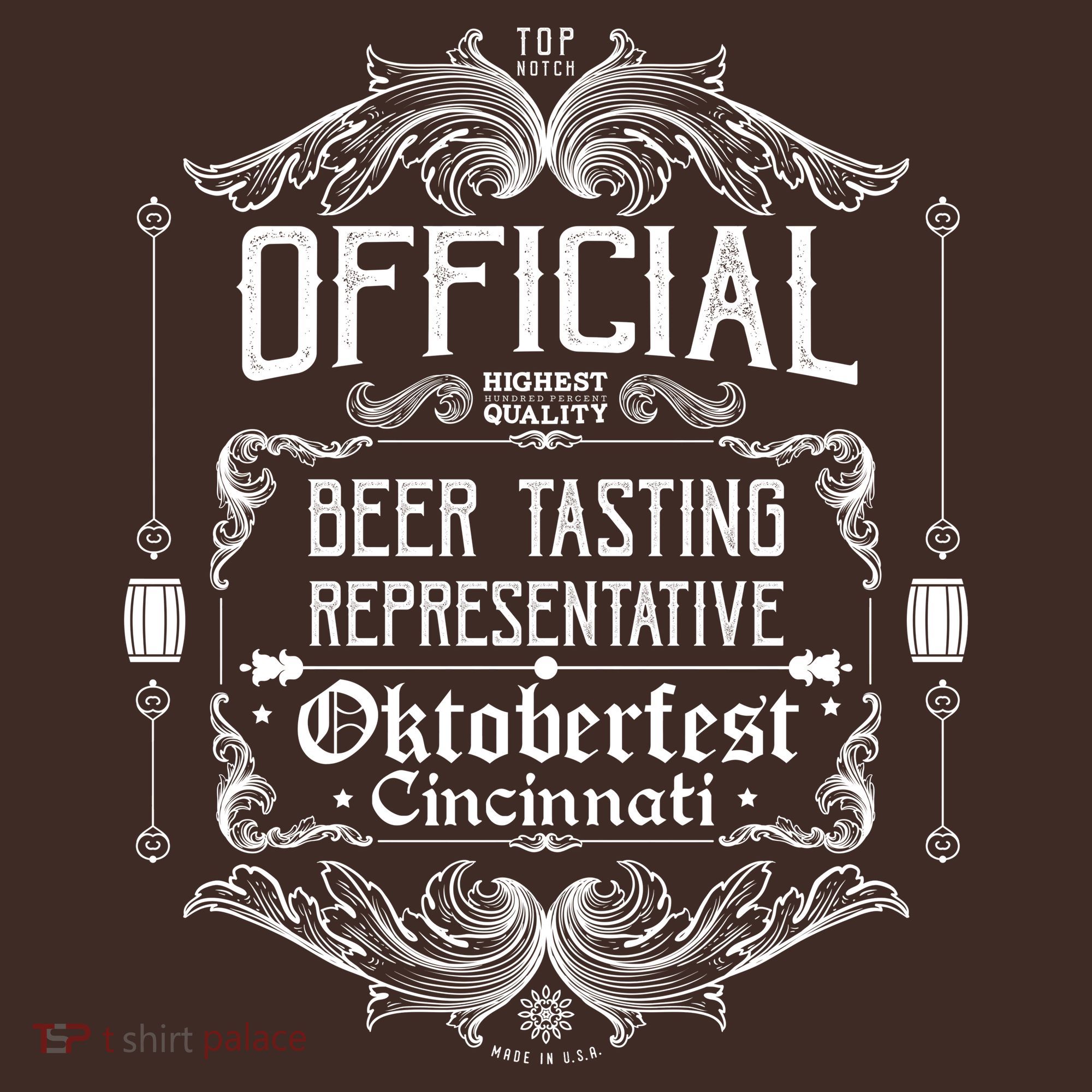 Official Cincinnati Oktoberfest Beer Tasting Representative Kids Hoodie
