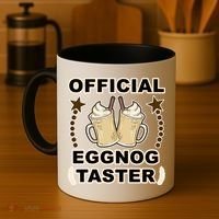 Official Eggnog Taster Coffee Mug thumb 4