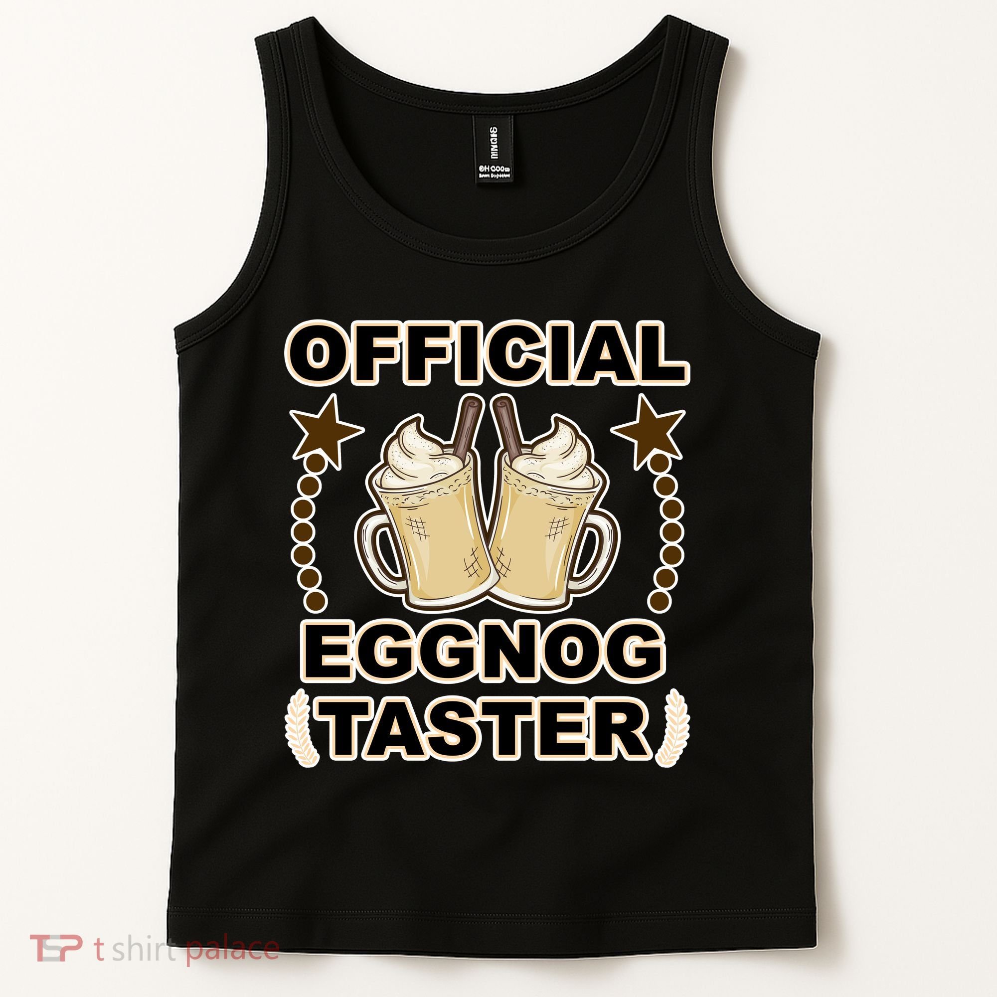 Official Eggnog Taster Tank Top