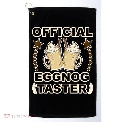Official Eggnog Taster Golf Towel