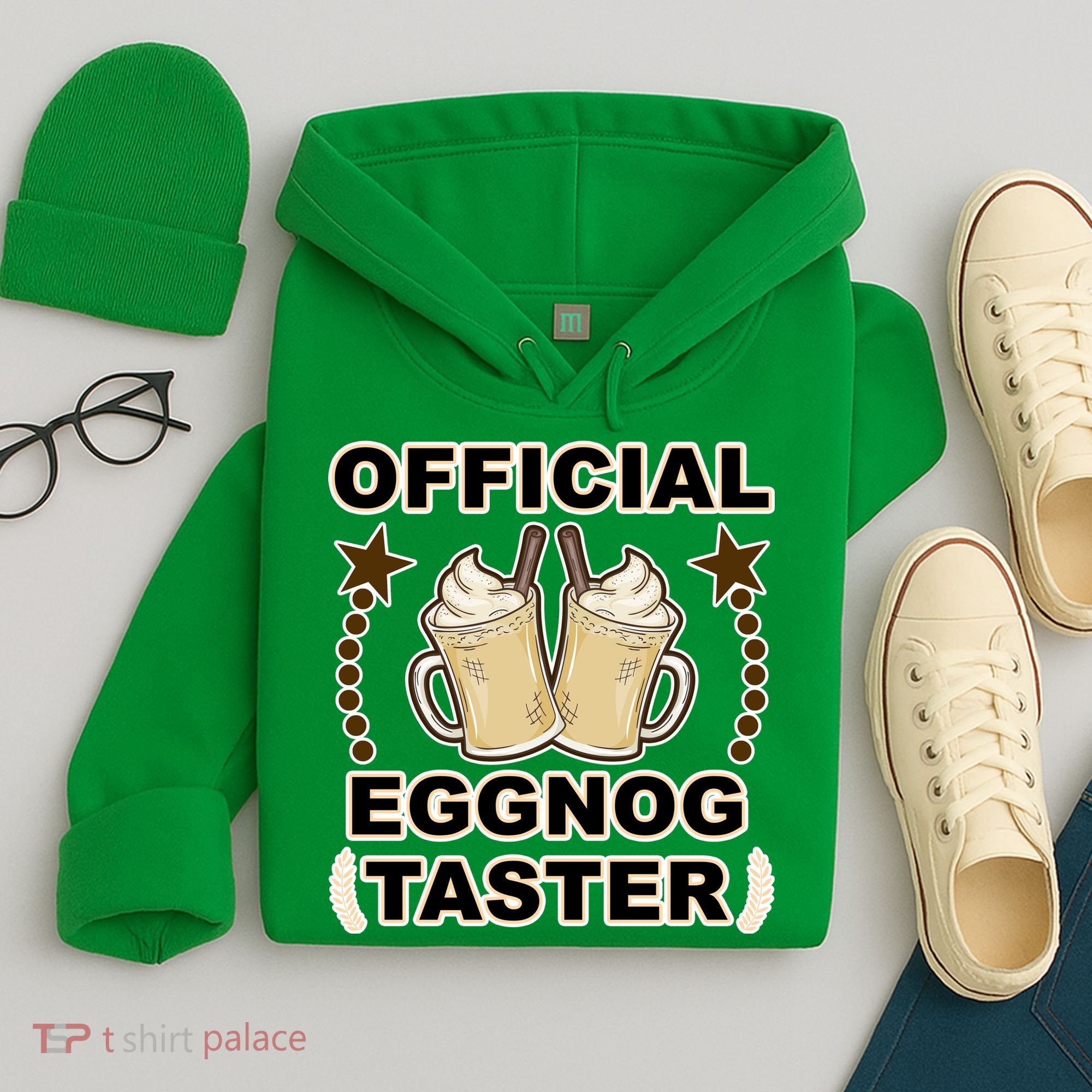 Official Eggnog Taster Hoodie
