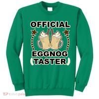 Official Eggnog Taster Sweatshirt thumb 0