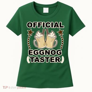 Official Eggnog Taster Women's T-Shirt