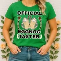 Official Eggnog Taster Women's T-Shirt thumb 2