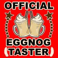 Official Eggnog Taster Santa Hat thumb 1