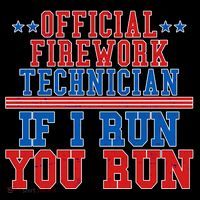Official Firework Technician If I Run You Run 4th of July Coffee Mug thumb 5