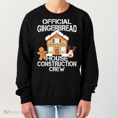 Official Gingerbread House Construction Crew Women's Sweatshirt