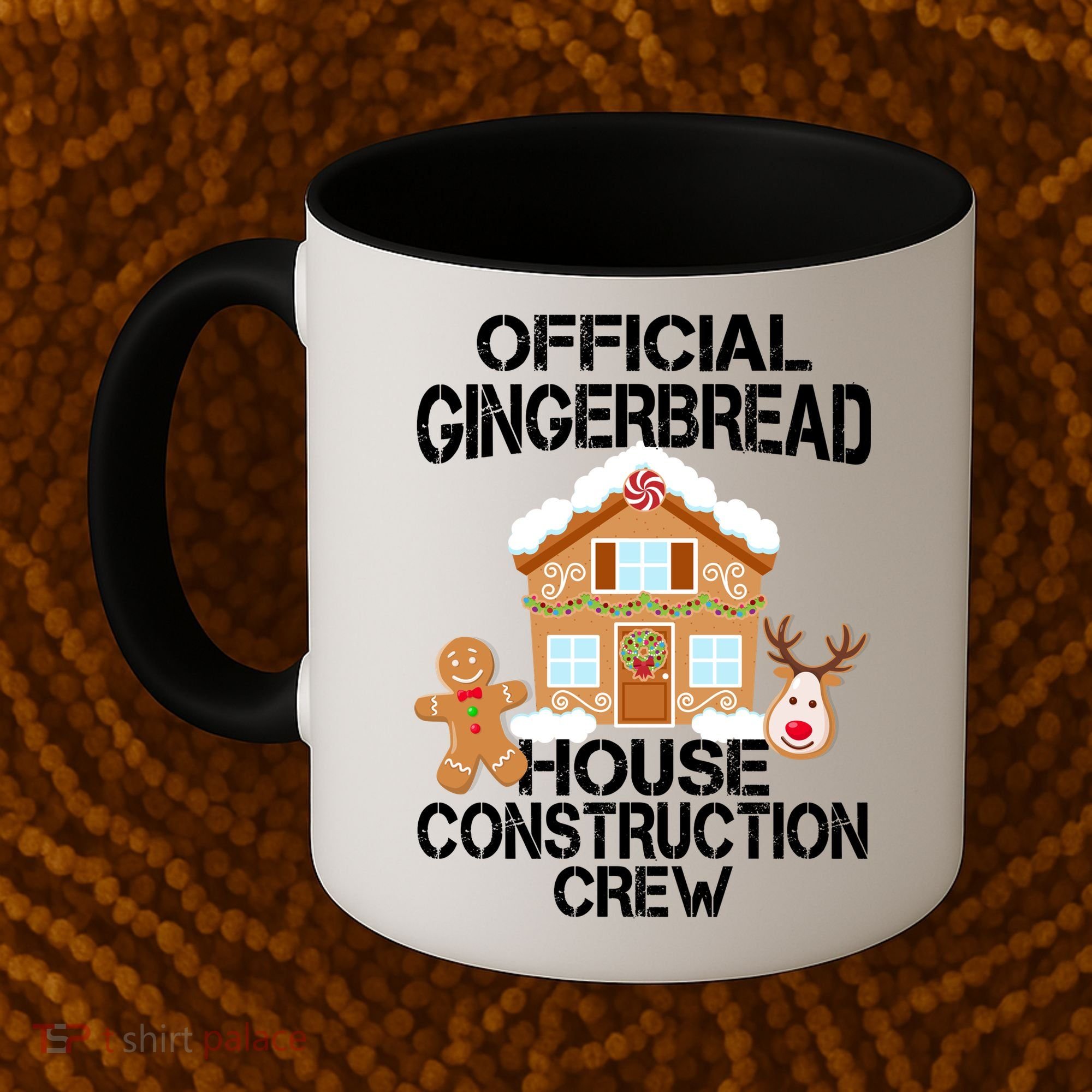 Official Gingerbread House Construction Crew Coffee Mug