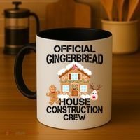 Official Gingerbread House Construction Crew Coffee Mug thumb 4
