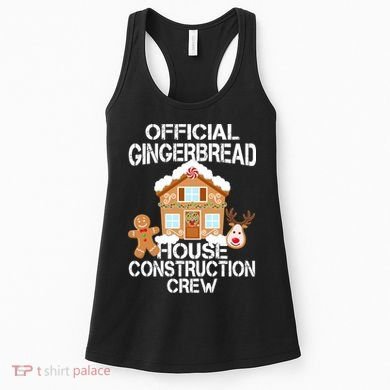 Official Gingerbread House Construction Crew Women's Tank Top