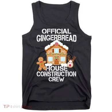 Official Gingerbread House Construction Crew Tank Top