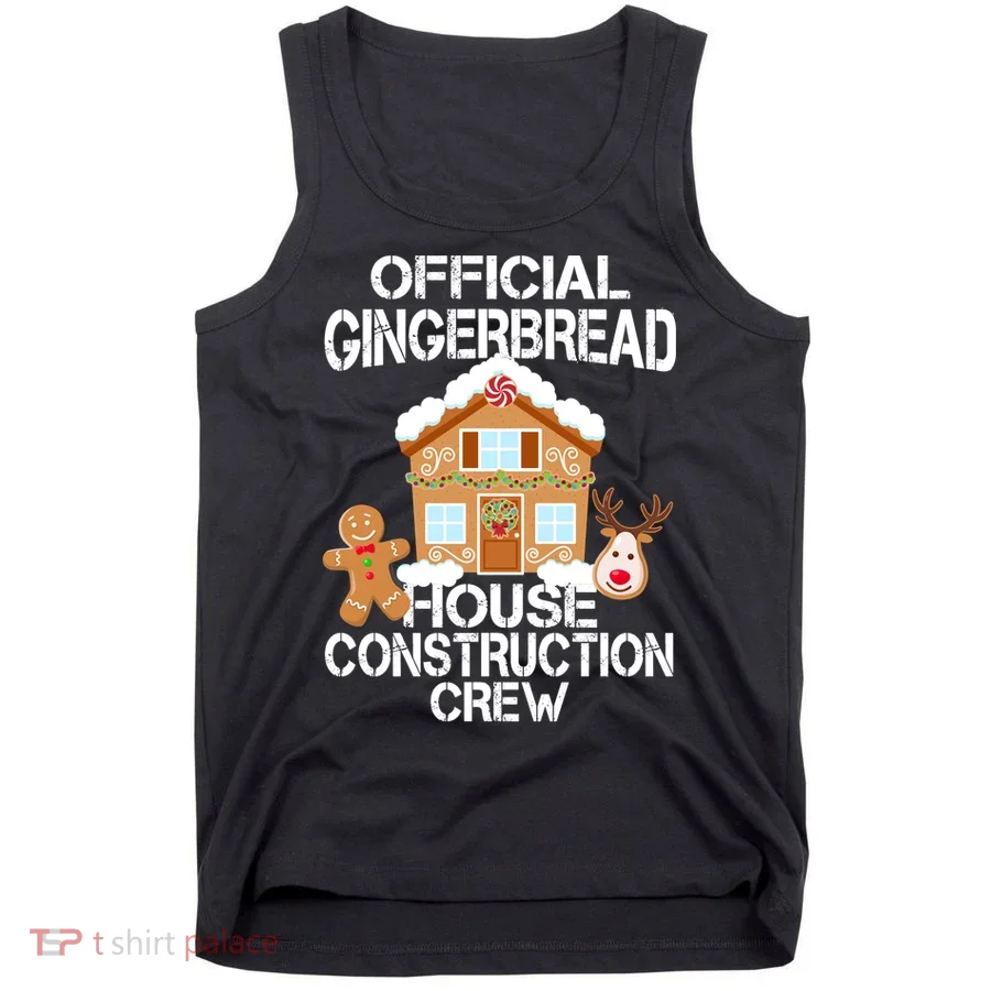 Official Gingerbread House Construction Crew Tank Top