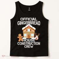 Official Gingerbread House Construction Crew Tank Top thumb 2