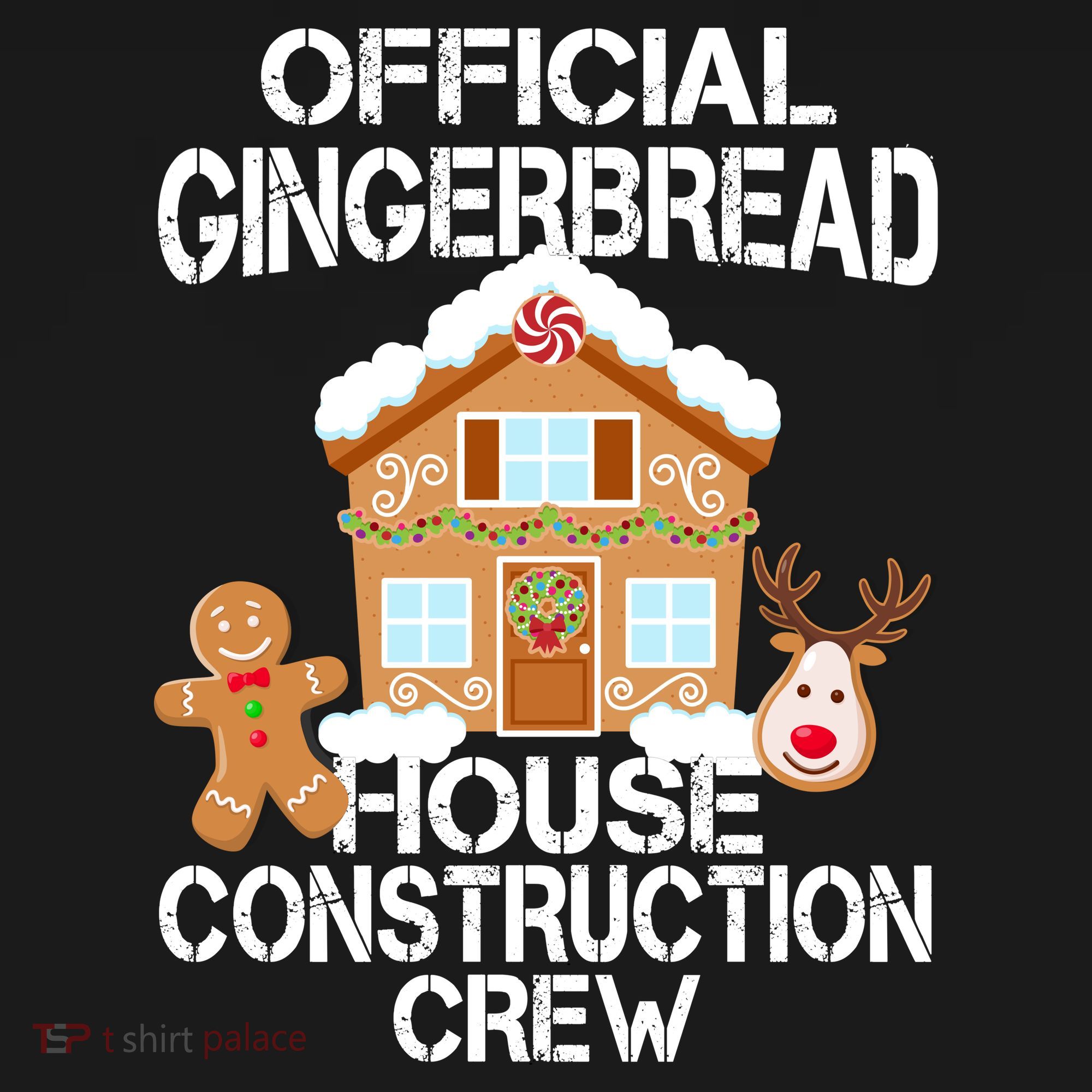 Official Gingerbread House Construction Crew Tank Top