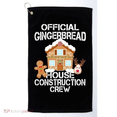 Official Gingerbread House Construction Crew Golf Towel