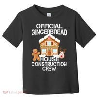 Official Gingerbread House Construction Crew Toddler T-Shirt thumb 0