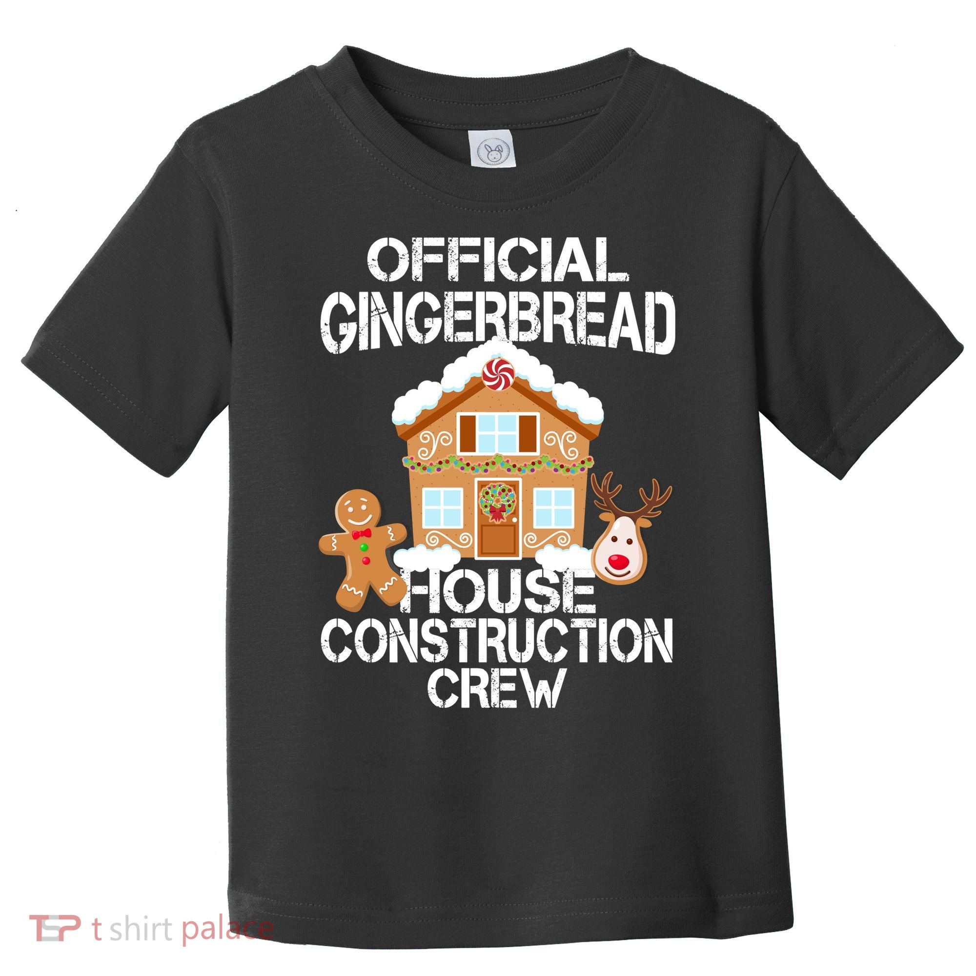 Official Gingerbread House Construction Crew Toddler T-Shirt