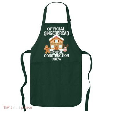 Official Gingerbread House Construction Crew Apron