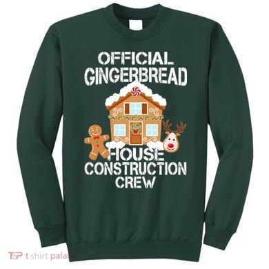Official Gingerbread House Construction Crew Sweatshirt