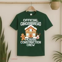 Official Gingerbread House Construction Crew T-Shirt thumb 2