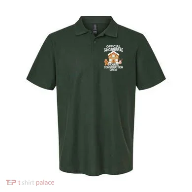 Official Gingerbread House Construction Crew Polo