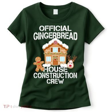 Official Gingerbread House Construction Crew Women's T-Shirt