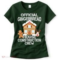 Official Gingerbread House Construction Crew Women's T-Shirt thumb 0