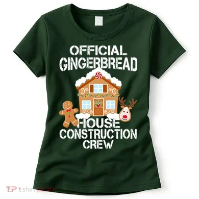 Official Gingerbread House Construction Crew Women's T-Shirt