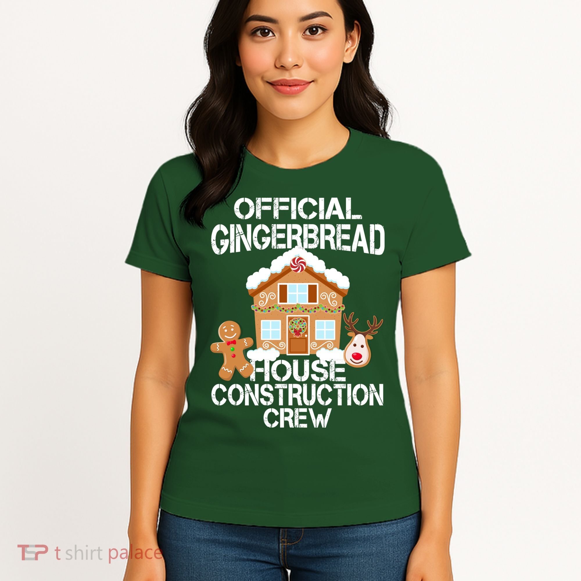Official Gingerbread House Construction Crew Women's T-Shirt